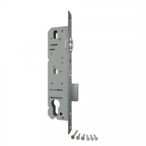 Корпус узкопрофильного замка с роликовой защёлкой PROF5124-30 CP хром