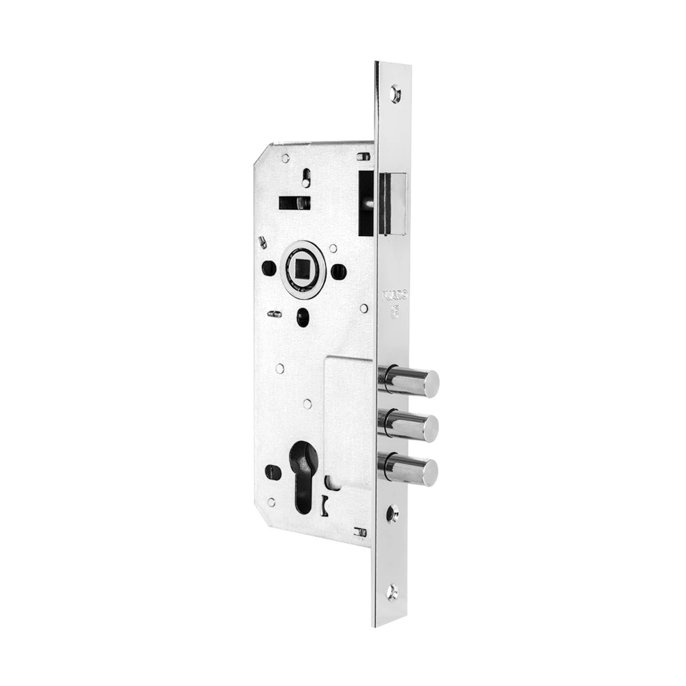 Фото Корпус врезного замка с защёлкой DD900/C-45.85.3MR (900 3MR/CP W/B) CP хром