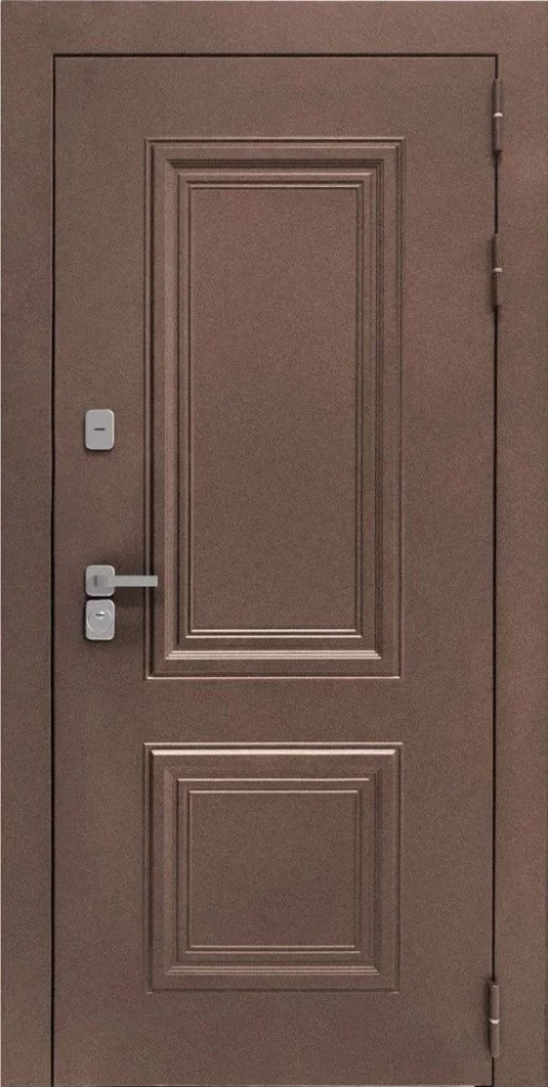 Входная дверь ДвериПРО Д-68 Без фрезеровки Дуб арктик горизонт DPRO196719 внешняя сторона